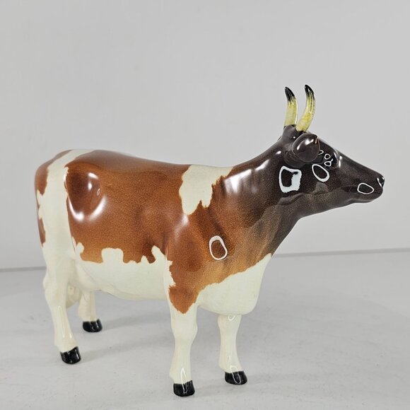 Beswick Cattle Ayrshire Cow Ch Ickham Bessie 198 #1350 England - Picture 5 of 9
